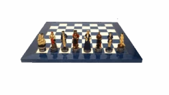 Ensemble Pirates Contre La Marine - Laqué Bleu -Périphériques De Jeu ensemble pirates contre la marine laque bleu ensemble echecs decoratif 942379