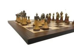 Ensemble Staunton - Bois Et Métal 14 Ensemble Staunton - Bois Et Métal -Périphériques De Jeu ensemble staunton bois et metal ensemble dechecs classique et decoratif 102998