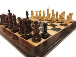 Ensemble Suprême Bois De Rose - Laqué 11 Ensemble Suprême Bois De Rose - Laqué -Périphériques De Jeu ensemble supreme bois de rose laque ensemble echecs classique 306694