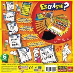 Esquissé -Périphériques De Jeu esquisse jeu de plateau dambiance et de vivacite 207364