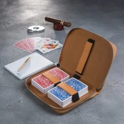 Etui De Bridge En Cuir Pleine Fleur - Soleil 10 Etui De Bridge En Cuir Pleine Fleur - Soleil -Périphériques De Jeu etui de bridge en cuir pleine fleur soleil jeu de cartes coffret bridge a jouer coffret de cartes luxe 573146