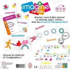 ASMODEE Imagine - Famille -Périphériques De Jeu imagine famille jeu de plateau dambiance et de vivacite jeu enfants 245488