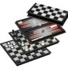 Philos Jeu D'échecs / Backgammon En Plastique - Magnétique 1 Philos Jeu D'échecs / Backgammon En Plastique - Magnétique -Périphériques De Jeu jeu dechecs backgammon en plastique magnetique coffre dechecs et jeu dechecs de voyage 577263