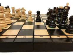 Jeu D'échecs - Coffre Pyrogravé -Périphériques De Jeu jeu dechecs coffre pyrograve coffret dechecs et jeu dechecs de voyage en bois 365348