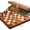 Philos Jeu D'échecs De Voyage Magnétique - Acajou Marqueté 30 Mm -Périphériques De Jeu jeu dechecs de voyage magnetique acajou marquete 30 mm coffre dechecs et jeu dechecs de voyage 377246