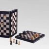 Jeu D'échecs De Voyage Magnétique En Bois Marqueté Ulbrich - Sycomore / Poirier Teinté -Périphériques De Jeu jeu dechecs de voyage magnetique en bois marquete ulbrich sycomore poirier teinte coffre dechecs et jeu dechecs de voyage 510790