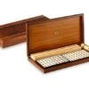 Mah-jong - Coffret Noyer Luxe - Tuiles Résine - DN
