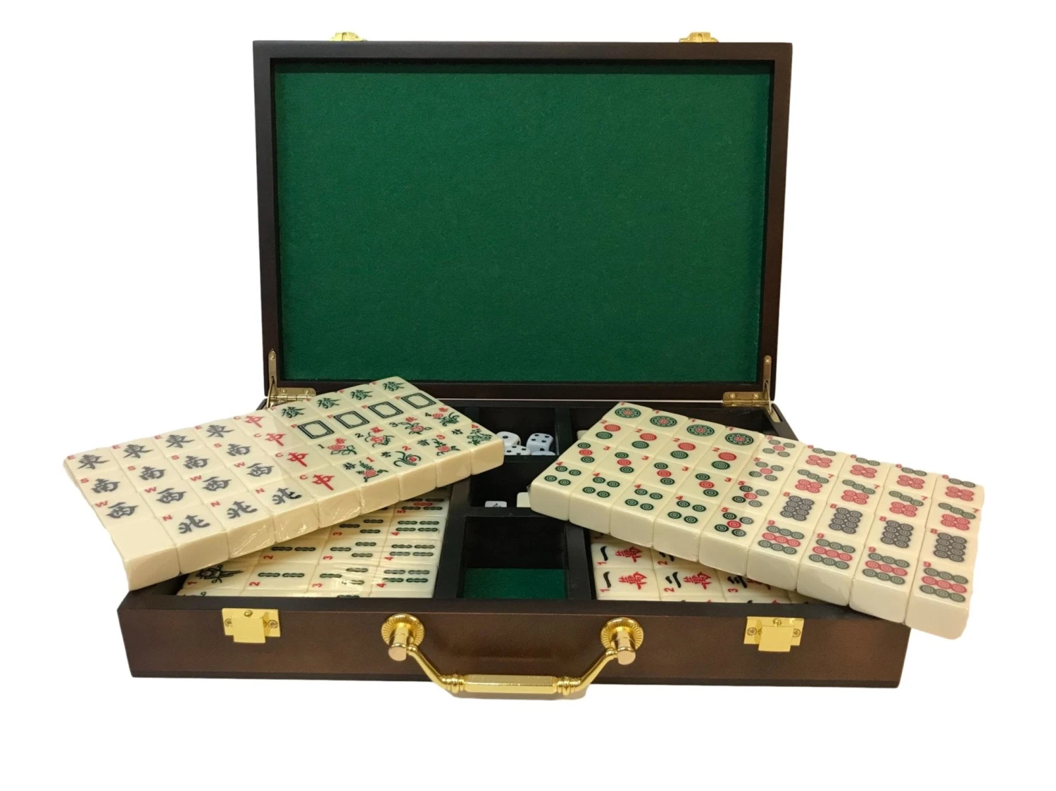 Mah-Jong - Mallette Loupe - Tuiles Ivoire 4 Mah-Jong - Mallette Loupe - Tuiles Ivoire – Image 2