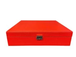 Mallette De Poker En Cuir Grainé - Rouge 15 Mallette De Poker En Cuir Grainé - Rouge -Périphériques De Jeu mallette de poker en cuir graine rouge coffret de poker de luxe 876149