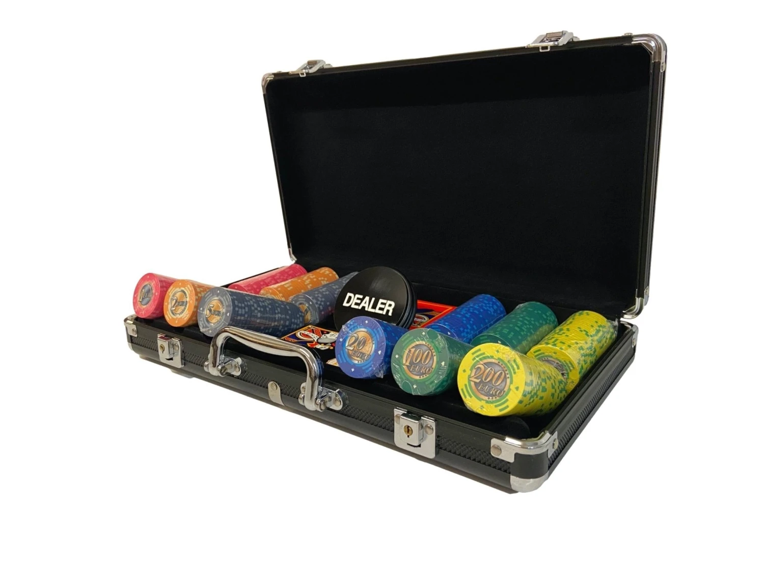 Mallette Poker - 300 Jetons Céramique 4 Mallette Poker - 300 Jetons Céramique – Image 2
