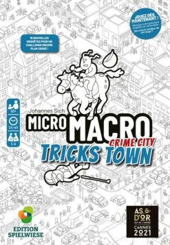 Micro Macro - Crime City - Tricks Town -Périphériques De Jeu micro macro crime city tricks town jeu de plateau de strategie cooperatif 763940