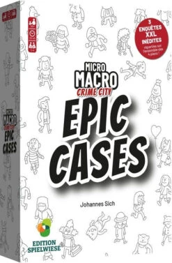 Micro Macro - Extension - Epic Cases 10 Micro Macro - Extension - Epic Cases -Périphériques De Jeu micro macro extension epic cases jeu de plateau de strategie cooperatif 740392