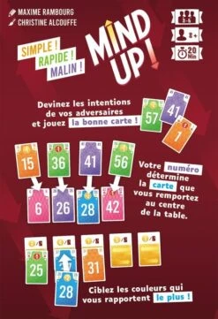 Mind Up -Périphériques De Jeu mind up jeu de plateau de strategie dambiance enfants cadeau 12a 407774