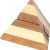 Mini Casse-tête 3D En Bois - Pyramide 2 -Périphériques De Jeu mini casse tete 3d en bois pyramide 2 casse tete en bois pyramide enfant 152554