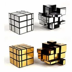 Mirror Cube - Silver / Gold -Périphériques De Jeu mirror cube silver gold casse tete autre cube rubick 721755