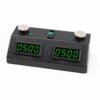 Pendule Echecs / Backgammon - Tactile - Noir LED Vert -Périphériques De Jeu pendule echecs backgammon tactile noir led vert accessoire dechecs pendule dechecs 2435486