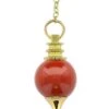 Pendule Sephoroton - Jaspe Rouge -Périphériques De Jeu pendule sephoroton jaspe rouge pendule divinatoire cadeau bel objet 868711