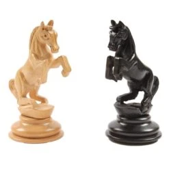 Pièces Cavalier Cabré - Ebène -Périphériques De Jeu pieces cavalier cabre ebene le jeu dechecs pieces dechecs classiques cadeau bel objet 530686