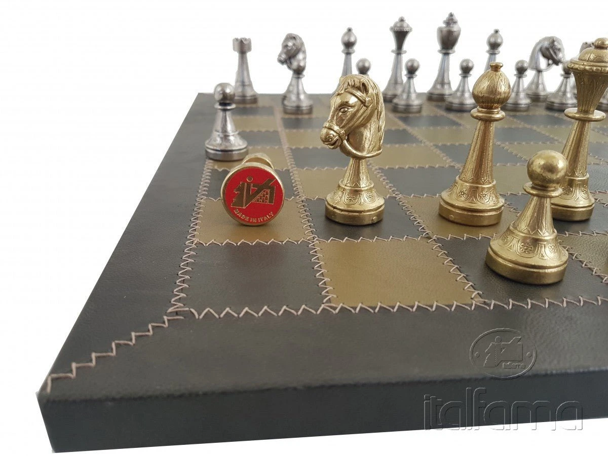 Pièces D'échecs En Métal - Staunton - MM 4 Pièces D'échecs En Métal - Staunton - MM – Image 2