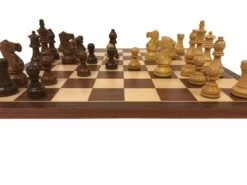 Pièces Deluxe - Sheesham 13 Pièces Deluxe - Sheesham -Périphériques De Jeu pieces deluxe sheesham jeu dechecs pieces dechecs classiques 445561