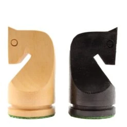 Pièces Modernes En Buis Et Buis Teinté Noir -Périphériques De Jeu pieces modernes en buis et buis teinte noir jeu dechecs pieces dechecs classiques et decoratives 697659