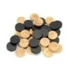 Pions De Jacquet En Buis - 50 Mm -Périphériques De Jeu pions de jacquet en buis 50 mm pions de backgammon pions de dames 441734