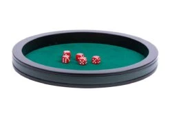 Piste Bois Noir / Cuir - Vert