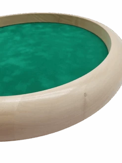 Piste Ronde En Bois - Hêtre Massif -Périphériques De Jeu piste ronde en bois hetre massif jeu de des piste de des 981687