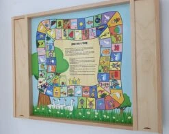 Plumier Jeu De L'oie / Petits Chevaux - Bois Blanc -Périphériques De Jeu plumier jeu de loie petits chevaux bois blanc jeu traditionnel jeu de loie dadas 918311