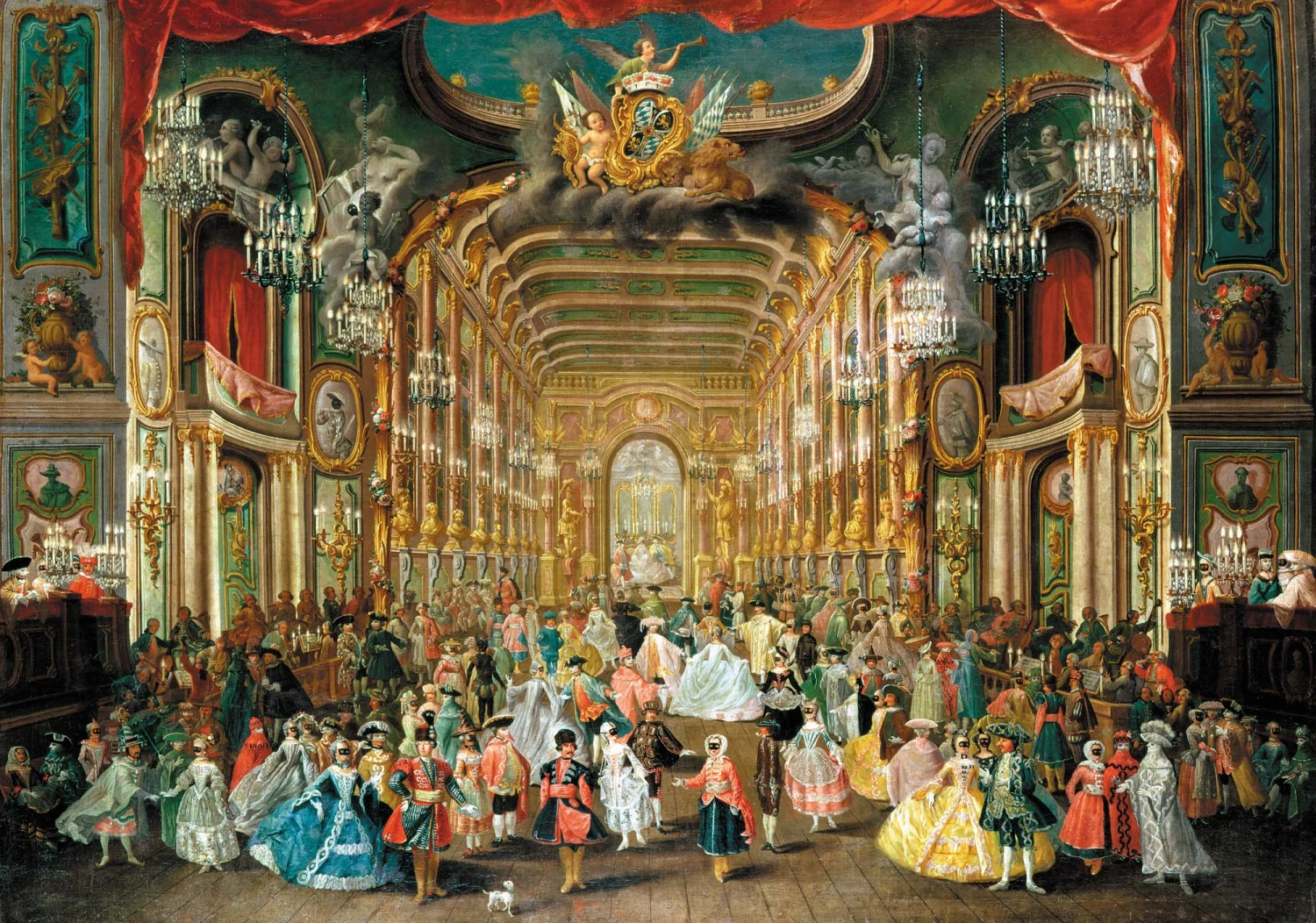 Puzzle Bois Michèle Wilson - 500 Pièces - Bal Masqué - Rousseau 4 Puzzle Bois Michèle Wilson - 500 Pièces - Bal Masqué - Rousseau – Image 2