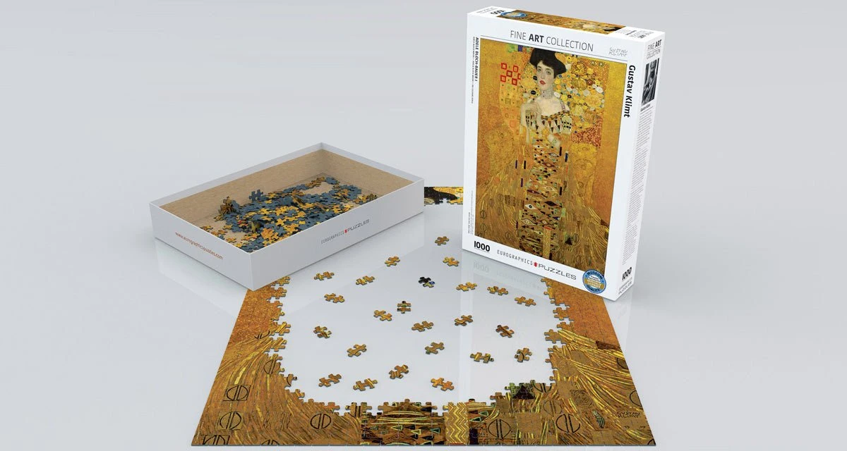 Puzzle Eurographics - 1000 P - Adèle Bloch-Bauer I - Klimt 4 Puzzle Eurographics - 1000 P - Adèle Bloch-Bauer I - Klimt – Image 2