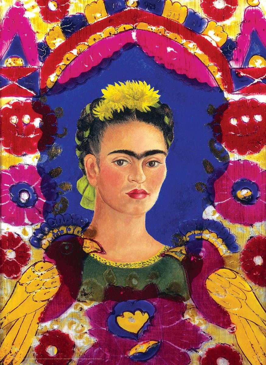 Puzzle Eurographics - 1000 P - Autoportrait / Le Cadre - Frida Kahlo 4 Puzzle Eurographics - 1000 P - Autoportrait / Le Cadre - Frida Kahlo – Image 2