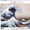 Puzzle Eurographics - 1000 P - La Vague - Hokusai -Périphériques De Jeu puzzle eurographics 1000 p la vague hokusai puzzle en carton 268350