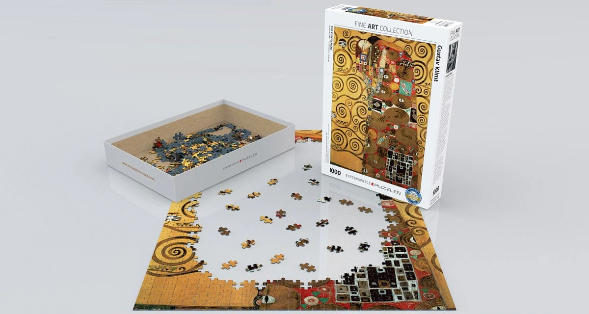 Puzzle Eurographics - 1000 P - Le Désir Accompli - Gustav Klimt 4 Puzzle Eurographics - 1000 P - Le Désir Accompli - Gustav Klimt – Image 2