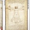 Puzzle Eurographics - 1000 P - L'homme De Vitruve -Périphériques De Jeu puzzle eurographics 1000 p lhomme de vitruve puzzle en carton 399175