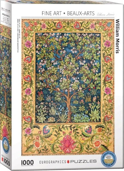 Puzzle Eurographics - 1000 P - Tapisserie - William Morris 3 Puzzle Eurographics - 1000 P - Tapisserie - William Morris