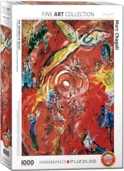 Puzzle Eurographics - 1000 P - Triomphe De La Musique -Chagall