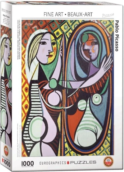 Puzzle Eurographics 1000 Pièces- Jeune Fille Devant Un Miroir - Picasso 3 Puzzle Eurographics 1000 Pièces- Jeune Fille Devant Un Miroir - Picasso