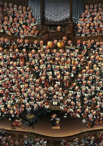 HOT Puzzle Heye - 2000 P - Orchestre 4 HOT Puzzle Heye - 2000 P - Orchestre – Image 2