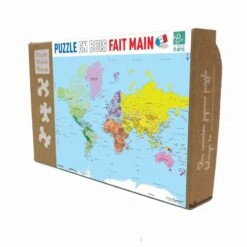 Puzzle MW - 50 PIECES - CARTE DU MONDE