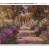 Puzzle Piatnik - 1000 P - Allée Dans Le Jardin - Monet