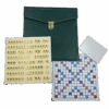 Scrabble Cuir Vegan - Magnétique - Vert -Périphériques De Jeu scrabble cuir vegan magnetique vert jeux de lettres et de chiffres cadeau bel objet 197695