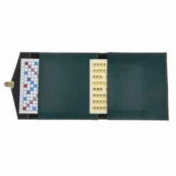 Scrabble Cuir Vegan - Magnétique - Vert 8 Scrabble Cuir Vegan - Magnétique - Vert -Périphériques De Jeu scrabble cuir vegan magnetique vert jeux de lettres et de chiffres cadeau bel objet 915700