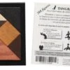 Tangram Bois -Périphériques De Jeu tangram bois casse tete en bois jeu solitaire 293304