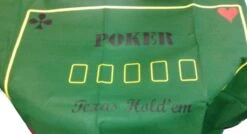 HOT Tapis De Poker Feutre Avec Inscriptions - 180 X 90 Cm