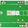 Tapis De Poker Néoprène Vert - 126 X 57 Cm -Périphériques De Jeu tapis de poker neoprene vert 126 x 57 cm tapis de poker 716620