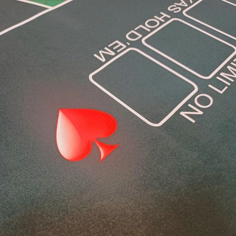 Tapis De Poker STAR - Tissu / Néoprène 5 Tapis De Poker STAR - Tissu / Néoprène – Image 3