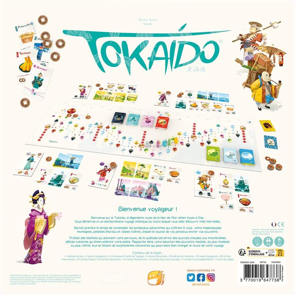 ASMODEE TOKAIDO : 10ÈME ANNIVERSAIRE 5 ASMODEE TOKAIDO : 10ÈME ANNIVERSAIRE – Image 3