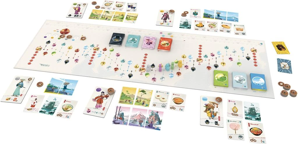 ASMODEE TOKAIDO : 10ÈME ANNIVERSAIRE 4 ASMODEE TOKAIDO : 10ÈME ANNIVERSAIRE – Image 2