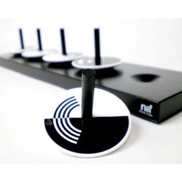 Toupies - Encrier Op-tric 3 Toupies - Encrier Op-tric